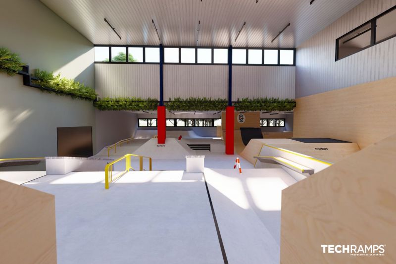 indoor skatepark