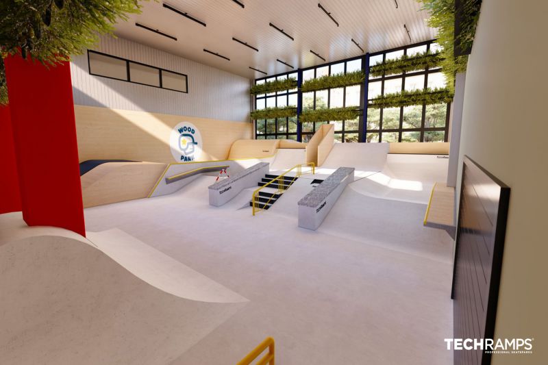 indoor skatepark