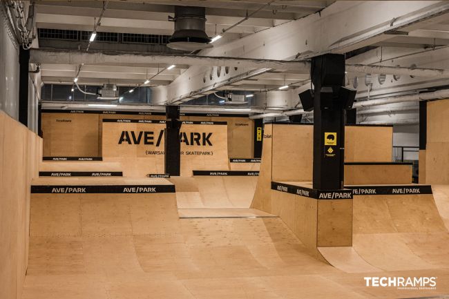 Innendørs Skatepark i Warszawa Innendørs Skatepark i Warszawa