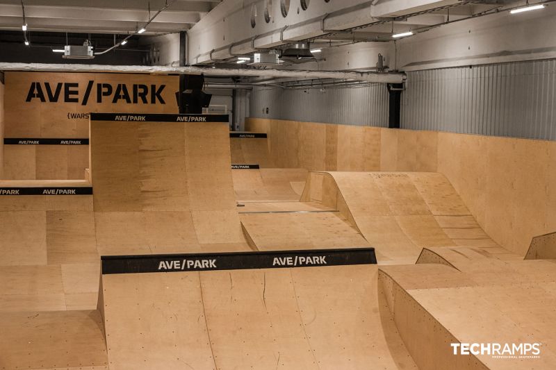 Hele året skatepark
