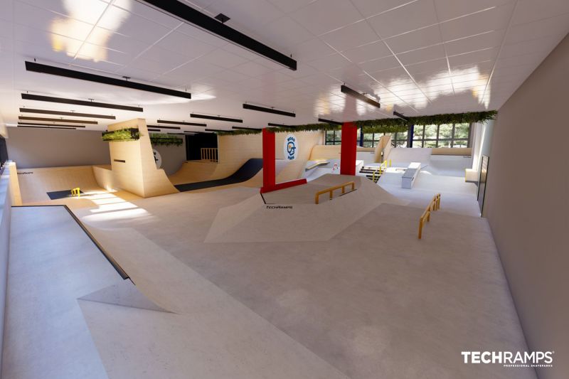 innendørs skatepark