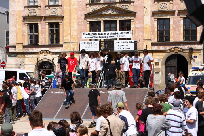 Juliada 2008 Mały Rynek - skatepark Techramps 2