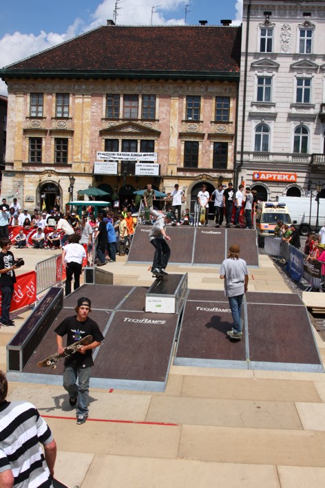 Juliada 2008 - skatepark Techramps