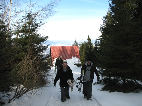 Koninki Snowpark - dach