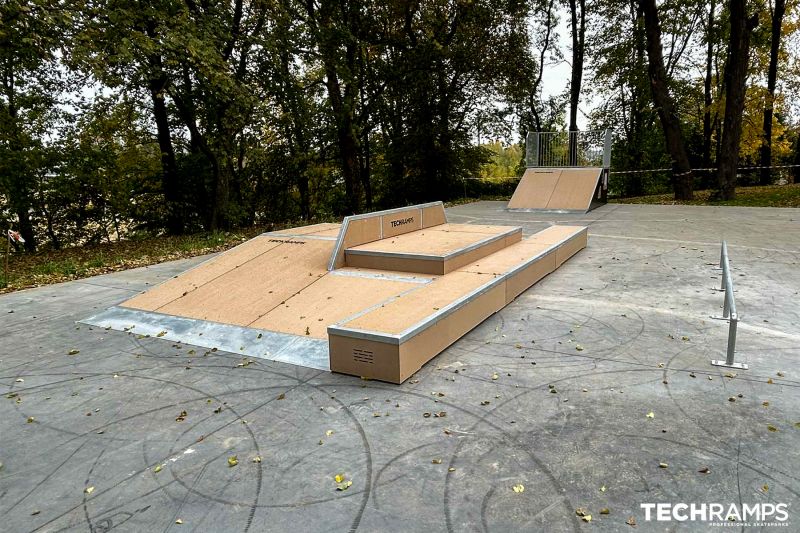 Modulær skatepark Studzian