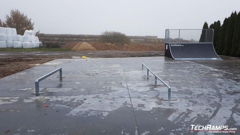Main courante droite Techramps