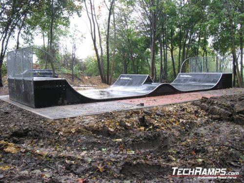 Mini spin ramp in Radzionkow