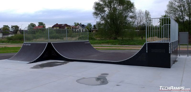 Elementy skateparku modułowego - Międzyrzec Podlaski