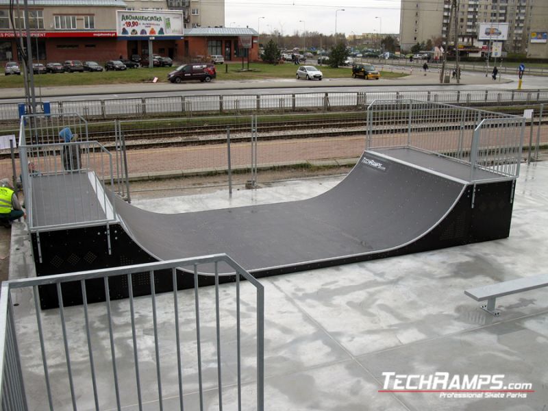 Miniramps skatepark Bemowo