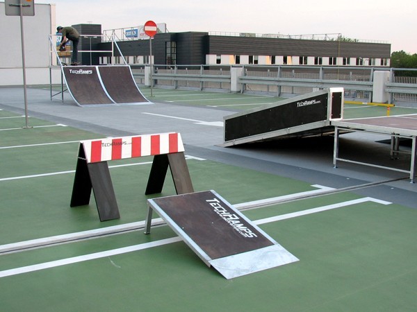 Mobilny skatepark Techramps