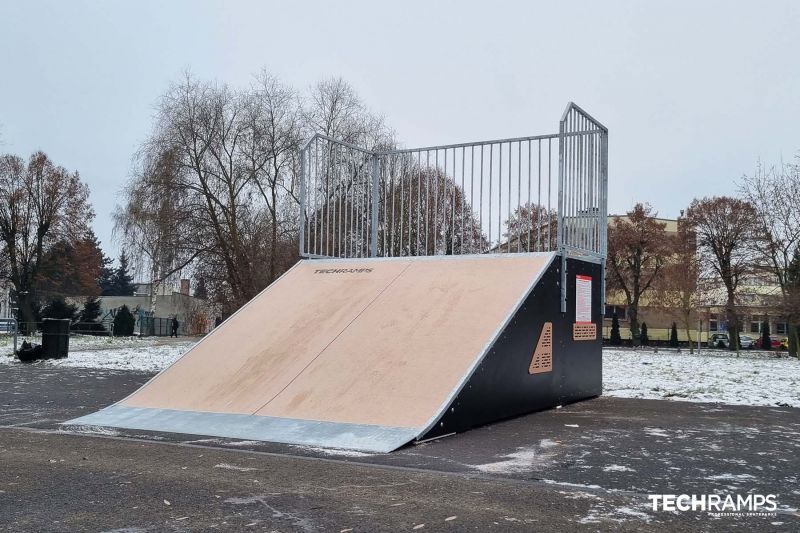 Techramps modular skatepark