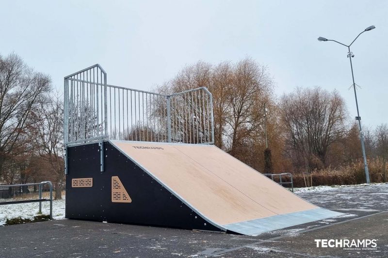 Techramps modular skatepark