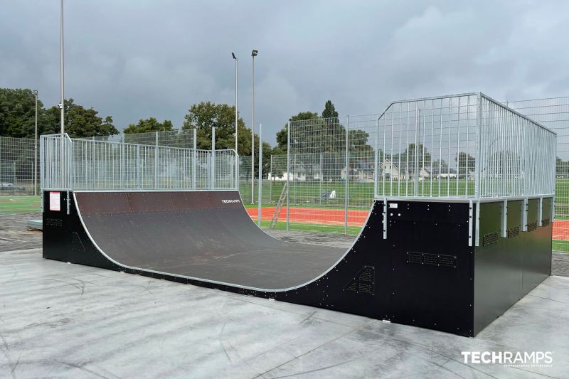 Techramps modular skatepark