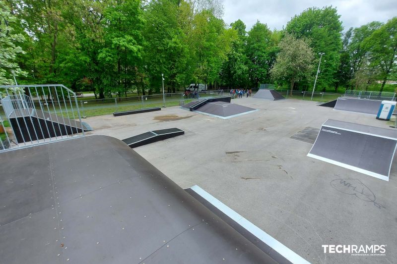 Skatepark by Techramps