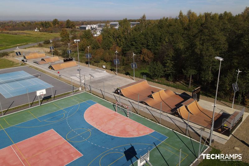 Skatepark by Techramps