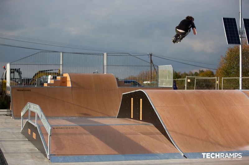 Modular skatepark