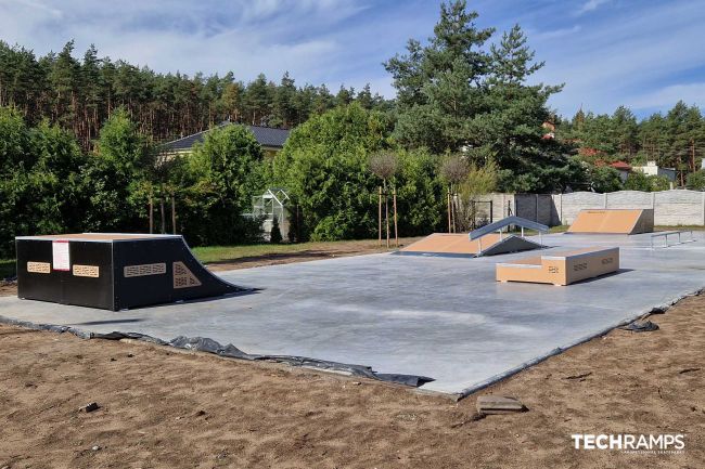 Modular skatepark - Świebodzin