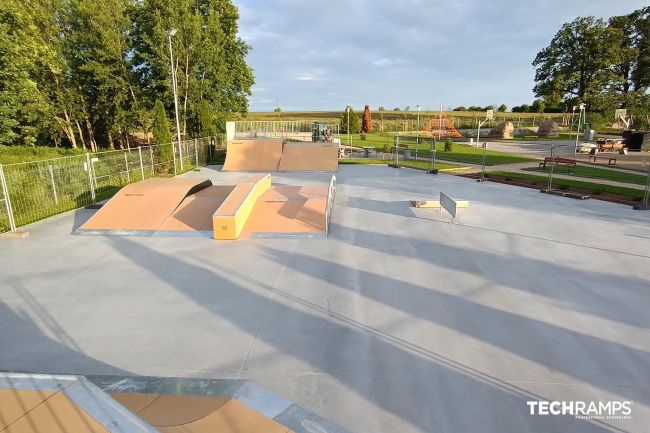 Modular skatepark -Wisznia Mała Modular skatepark -Wisznia Mała