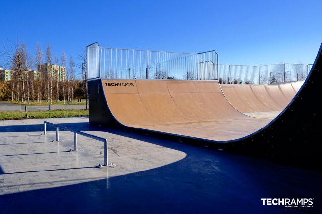 Modular skatepark - Wrocław ul. . Sukielicka