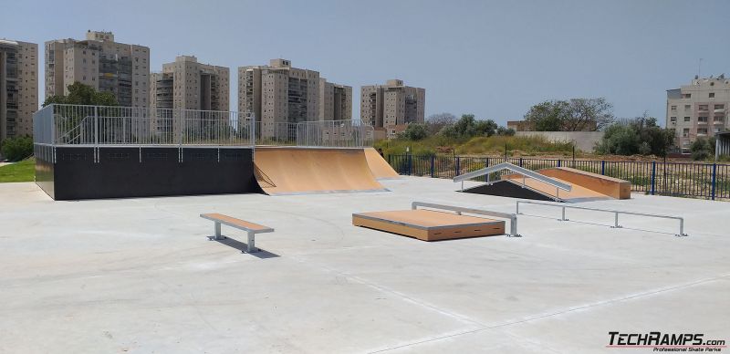 Skatepark modułowy - Ramla