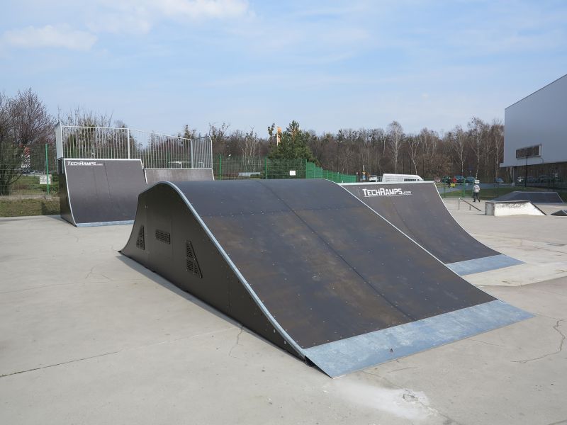 Modułowy funbox - Tarnowskie Góry skatepark (śląskie)