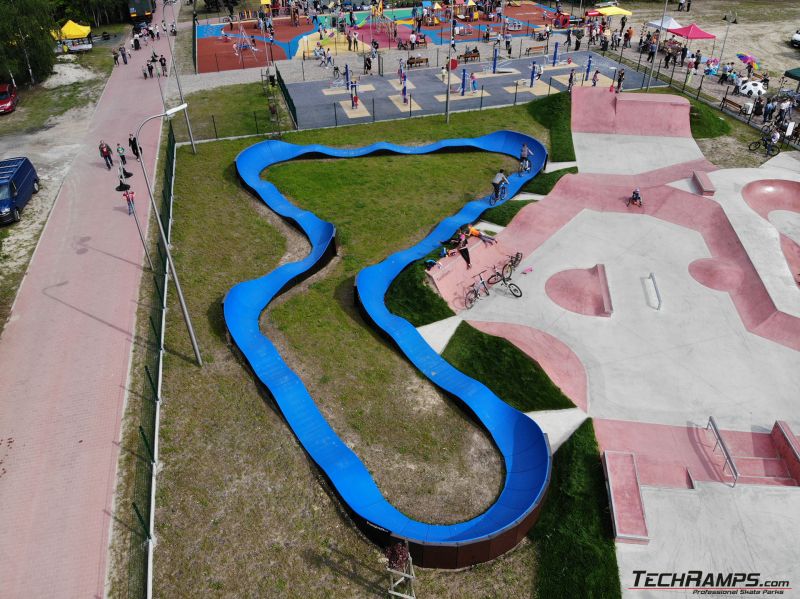 Modułowy pumptrack - Sławno