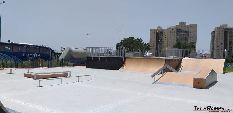 Modułowy skatepark - Izrael miejscowośc Ramla