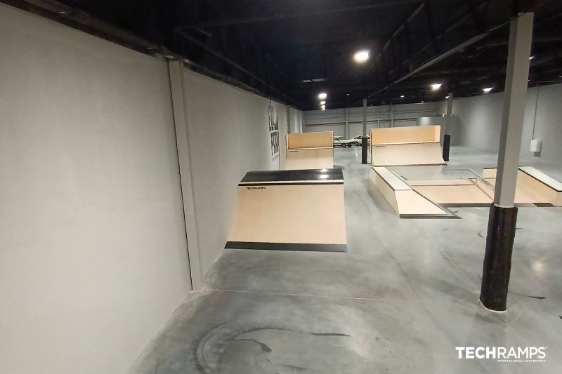 Drewniany skatepark -  EloPark, MULTIVO Centrum, Radom 