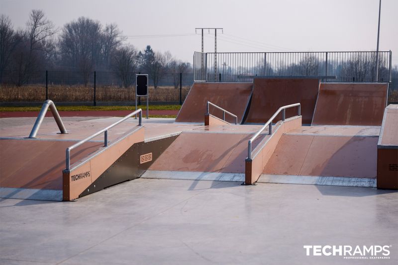 Návrh a výstavba skateparkov 