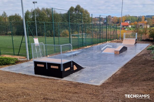 Modulárny skatepark - Bartniczka