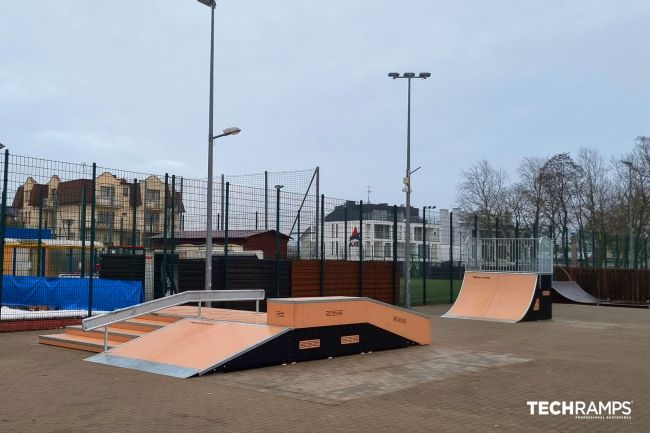 Modulárny skatepark - Dziwnów