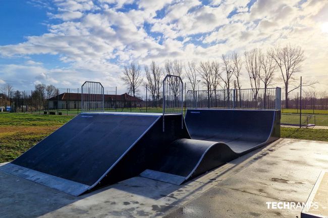 Modulárny skatepark - Gryfice