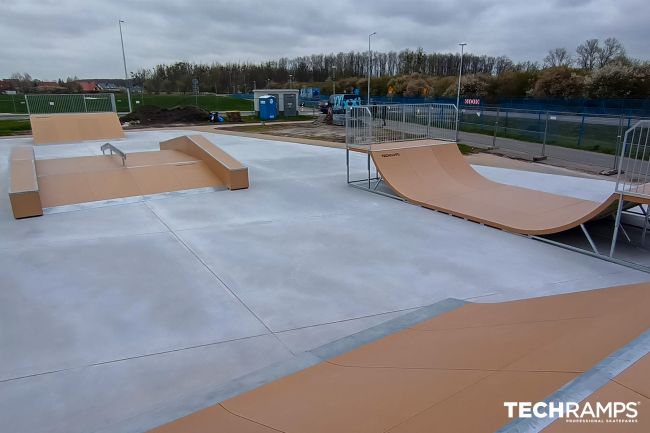 Modulárny skatepark - Krzeptów