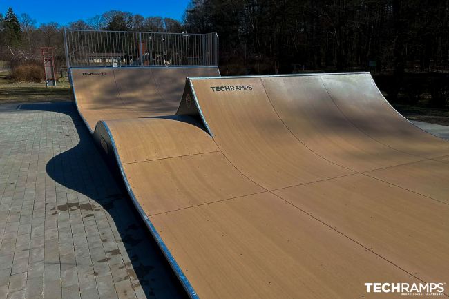 Modulárny skatepark - Lipka (Spinramp)