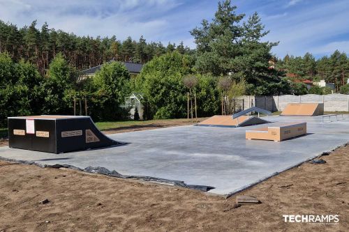 Modulárny skatepark - Świebodzin