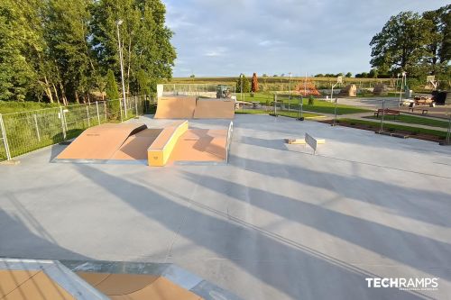 Modulárny skatepark -Wisznia Mała