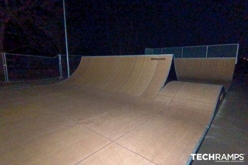 Modulárny skatepark - Wroclaw (Spinramp)