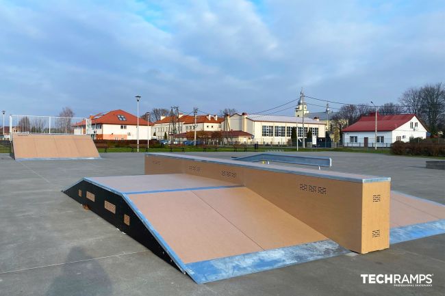 Modulær skatepark - Białobrzegi Modulær skatepark - Białobrzegi