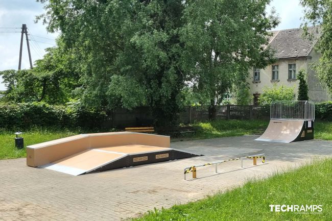 Modulær skatepark - Borek Wielkopolski Modulær skatepark - Borek Wielkopolski