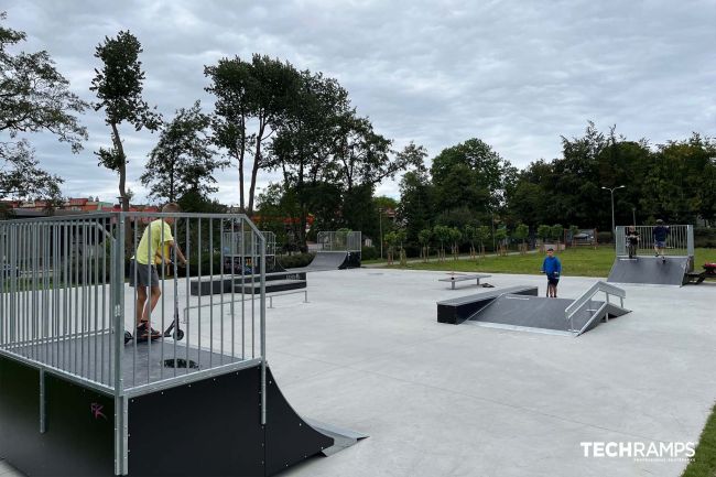 Modulær skatepark - Darlowo Modulær skatepark - Darlowo