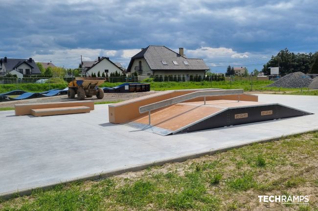 Modulær skatepark - Igołomia Modulær skatepark - Igołomia