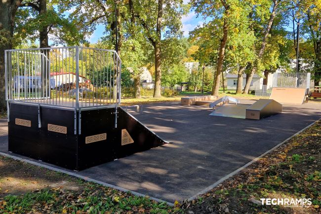 Modulær skatepark - Janczewo Modulær skatepark - Janczewo