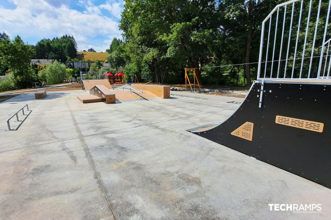 Modulær skatepark - Jordanów Modulær skatepark - Jordanów