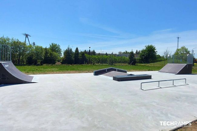 Modulær skatepark - Koczała Modulær skatepark - Koczała