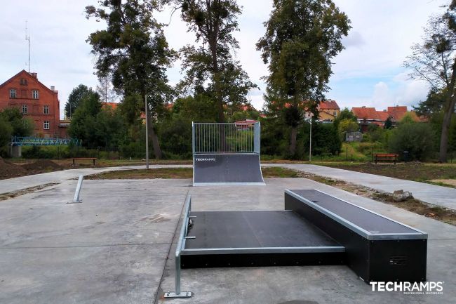 Modulær skatepark - Orneta Modulær skatepark - Orneta