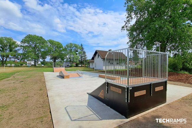 Modulær skatepark - Otmice Modulær skatepark - Otmice