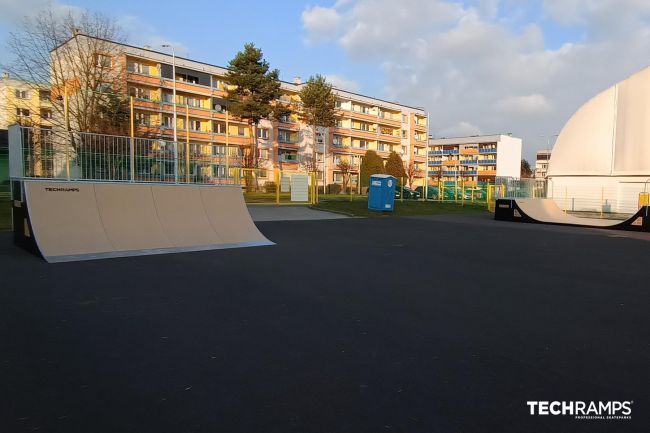 Modulær skatepark - Pavlovice Modulær skatepark - Pavlovice