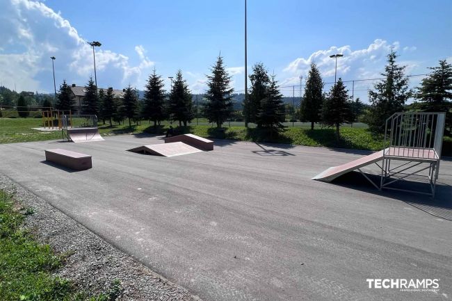 Modulær skatepark - Raba Wyżna Modulær skatepark - Raba Wyżna