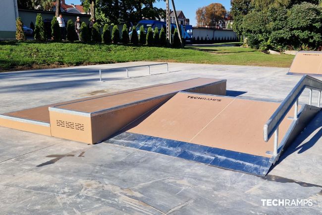 Modulær skatepark - Śmigiel (Kościuszki 20) Modulær skatepark - Śmigiel (Kościuszki 20)