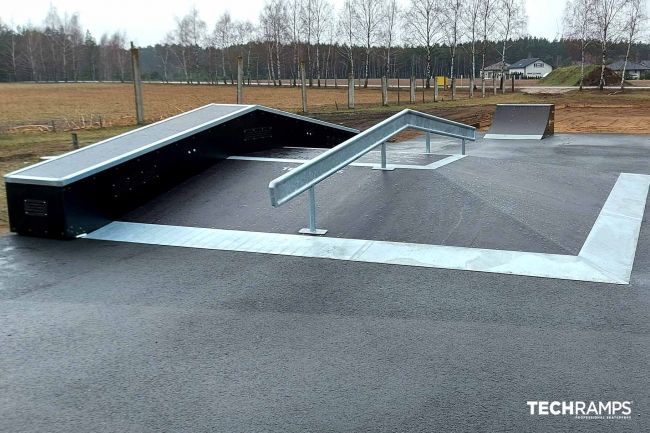 Modulær skatepark Tuchola Modulær skatepark Tuchola